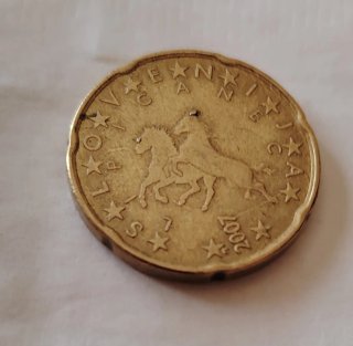 20 céntimos Eslovenia 2007