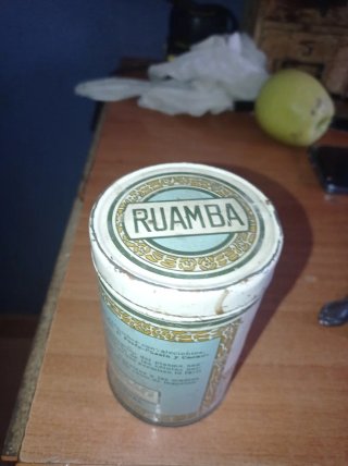 Lata Antigua Farmacia Ruamba