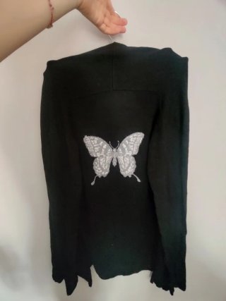 3 cardigan neri e blu