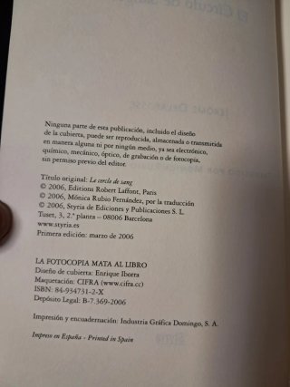 El Círculo de sangre