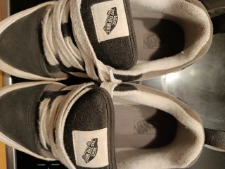 Zapatillas Vans Negras y Grises