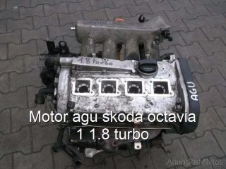 Motor agu skoda octavia 1 1.8 turbo