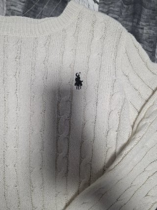 Suéter Polo Ralph Lauren Blanco Cable Knit