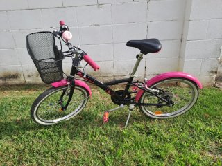Bicicleta Infantil Decathlon Rosa 20"