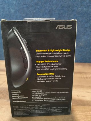 Ratón gaming ASUS TUF Gaming M3 7000 DPI
