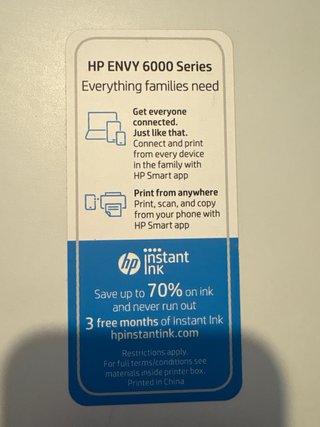 Impresora HP Blanca Multifunción