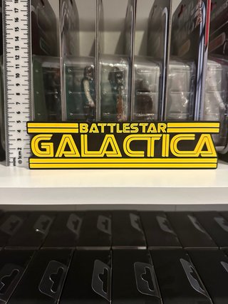 Battlestar Galactica 3D logo