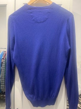 Jersey Massimo Dutti Azul Hombre