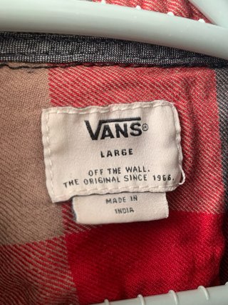 Camisa a cuadros vintage