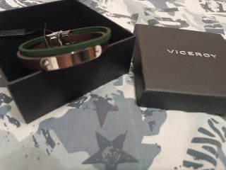 Pulsera Viceroy Grabable Marrón y Verde