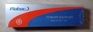Furgón Mabar H0. Ref.: 85003. DDT-5008