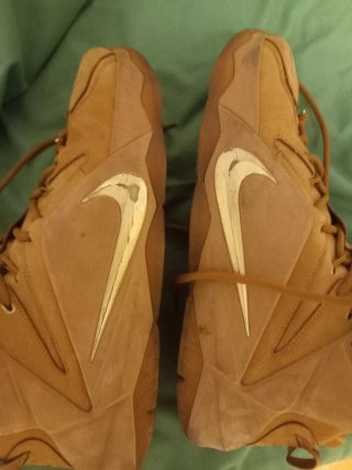 Nike LeBron XI Beige/Marrón