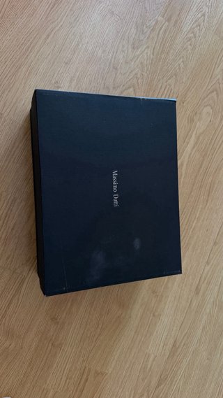 Mocasines Massimo Dutti Negros Sin Uso