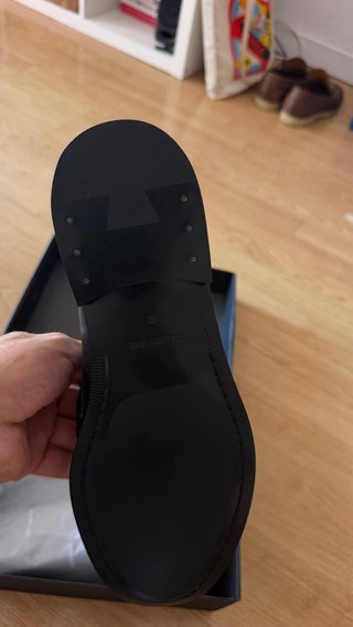 Mocasines Massimo Dutti Negros Sin Uso
