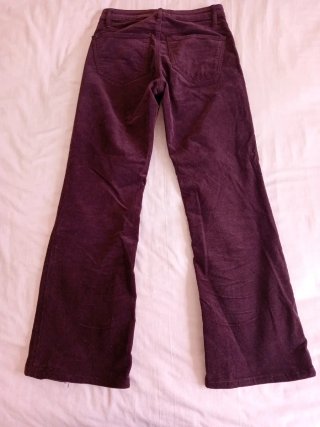 Pantalón Mango Talla 32 Morado