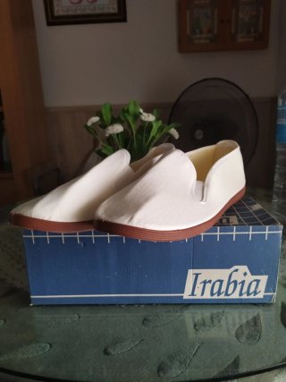 Zapatillas Irabia Lona Blancas Talla 45