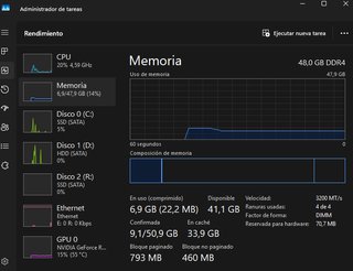 PC Gaming RTX 4070 12GB 48GB RAM i7 9700K 2.2TB