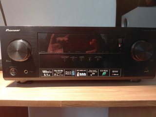 Receptor AV Pioneer VSX-229 y home cinema Denon