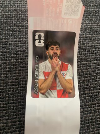 Cromo Joško Gvardiol FIFA Panini mundial