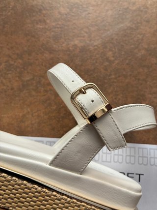 Sandalias Tommy Hilfiger Blancas Plataforma