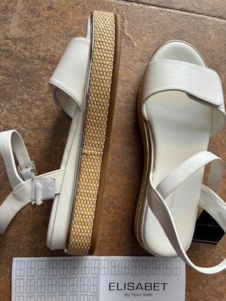 Sandalias Tommy Hilfiger Blancas Plataforma