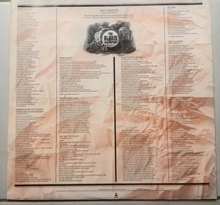 The Alarm: Declaration vinile