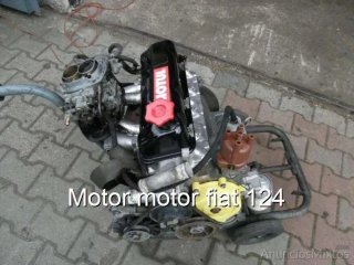 Motor motor fiat 124
