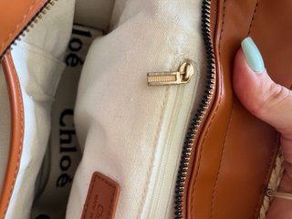 Bolso Capazo Chloe Beige y Marrón