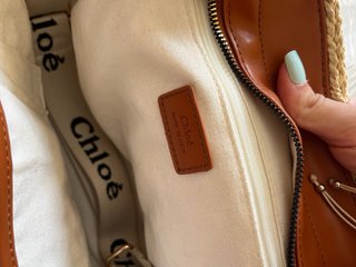 Bolso Capazo Chloe Beige y Marrón