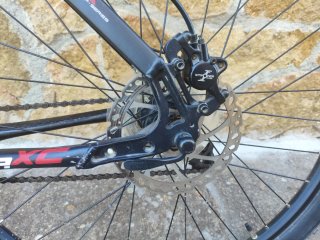 Bicicleta Merida XC MTB con Shimano deore XT