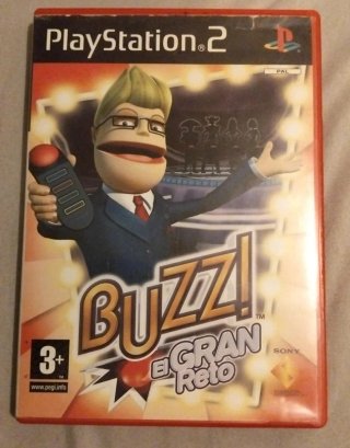 Pack Mandos Buzz PS2 + Juego Buzz El Gran Reto