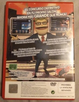 Pack Mandos Buzz PS2 + Juego Buzz El Gran Reto