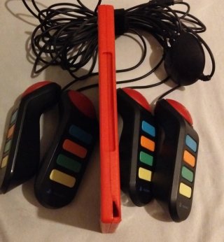 Pack Mandos Buzz PS2 + Juego Buzz El Gran Reto