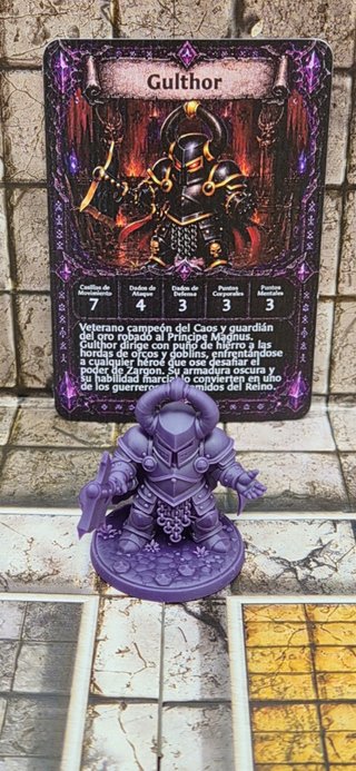 Pack Villanos Eteria K HeroQuest 8 Minis 20 Cartas