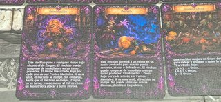 Pack Villanos Eteria K HeroQuest 8 Minis 20 Cartas