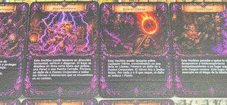 Pack Villanos Eteria K HeroQuest 8 Minis 20 Cartas