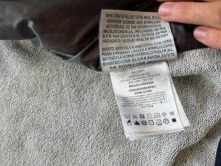 Chaqueta Cardigan Moncler Gris