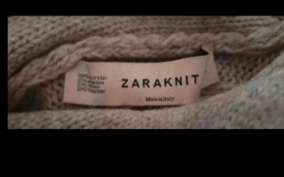 Maglione Zara Knit lungo collo alto taglia M