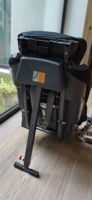 Silla Coche Klippan Opti129 Negra y gris