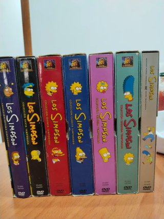 Los Simpsons Colección 7 Temporadas DVD