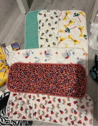 Lote bebe pañales reutilizables Bambino Mio