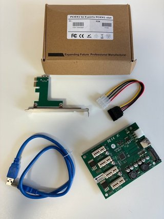 Tarjeta Expansora 4 Puertos PCIe x1
