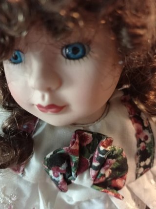 Muñeca porcelana antigua coleccionista