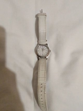 Reloj Tissot Mujer Blanco y Plateado