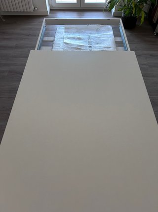 Tavolo allungabile bianco frassinato