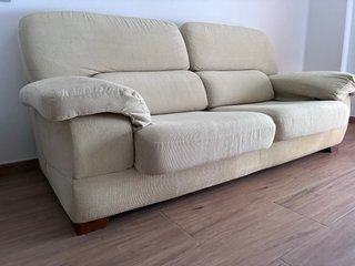 Sofá 3+2 plazas beige