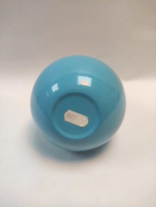 Cenicero vintage azul