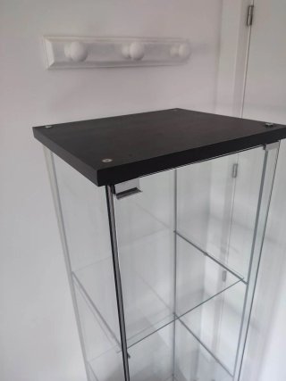 Vitrina expositora cristal Ikea Detolf