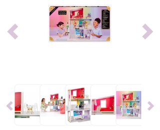 Casa de muñecas Rainbow High Townhouse 3 plantas