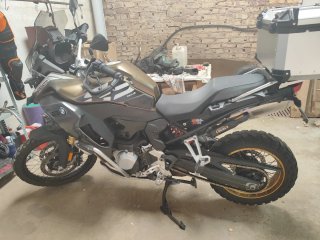 BMW F 850 GS Adventure Negra/Dorada
